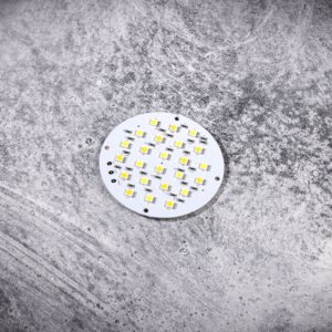 Hybrid CCT (2700k-6500k) Plate Light, 12V, 3 3/8" Diameter