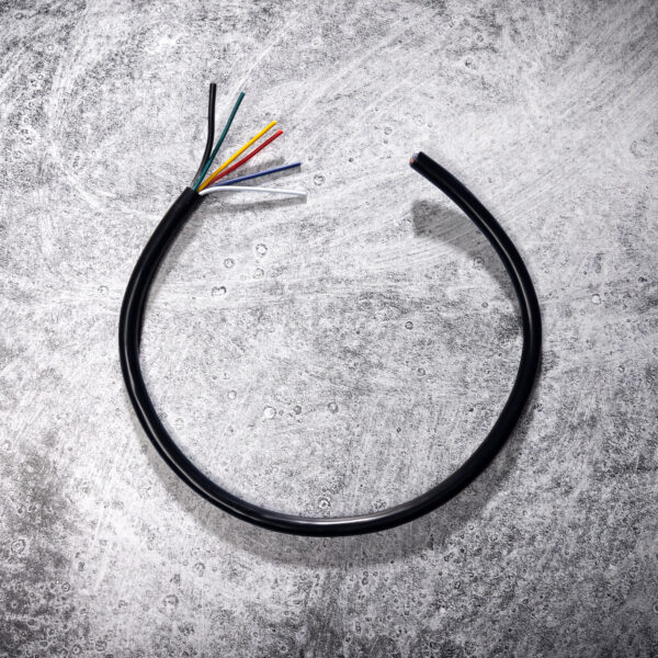 666 Conductor Six Conductor LED Light Wire, (1)16GA+(5)20GA, 500' Roll - Inphase Inc.