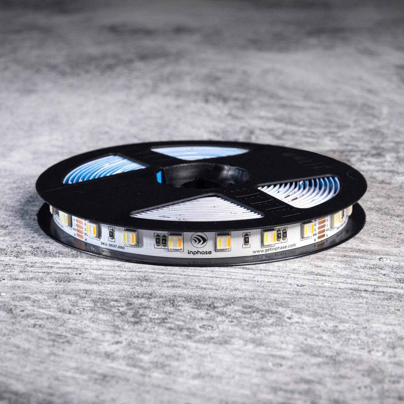 RGBCCT (2700-6500k) 5-in-1 LED Tape, 5050 Chip, 24V, 5M Roll - Inphase Inc.