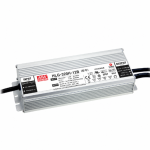 Mean Well HLG-320H-12B Dimmable LED Driver, 320W / 12V Power Supply